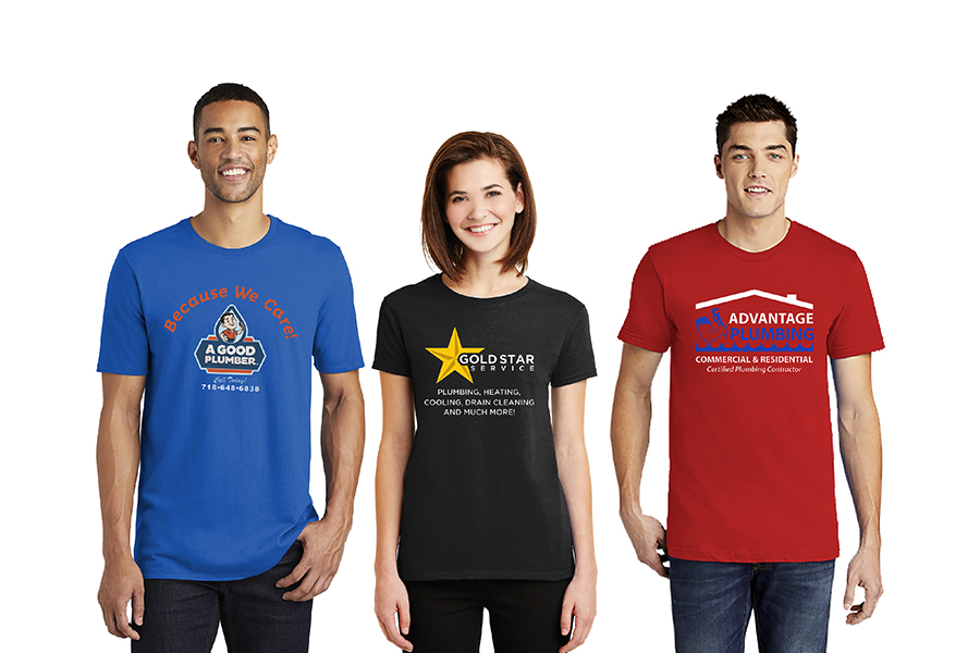 custom t-shirts for plumbers