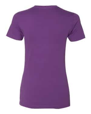 Next Level Ladies' Boyfriend T-Shirt - Soft Combed Cotton Tee (Cool Blue, XL) - View #2