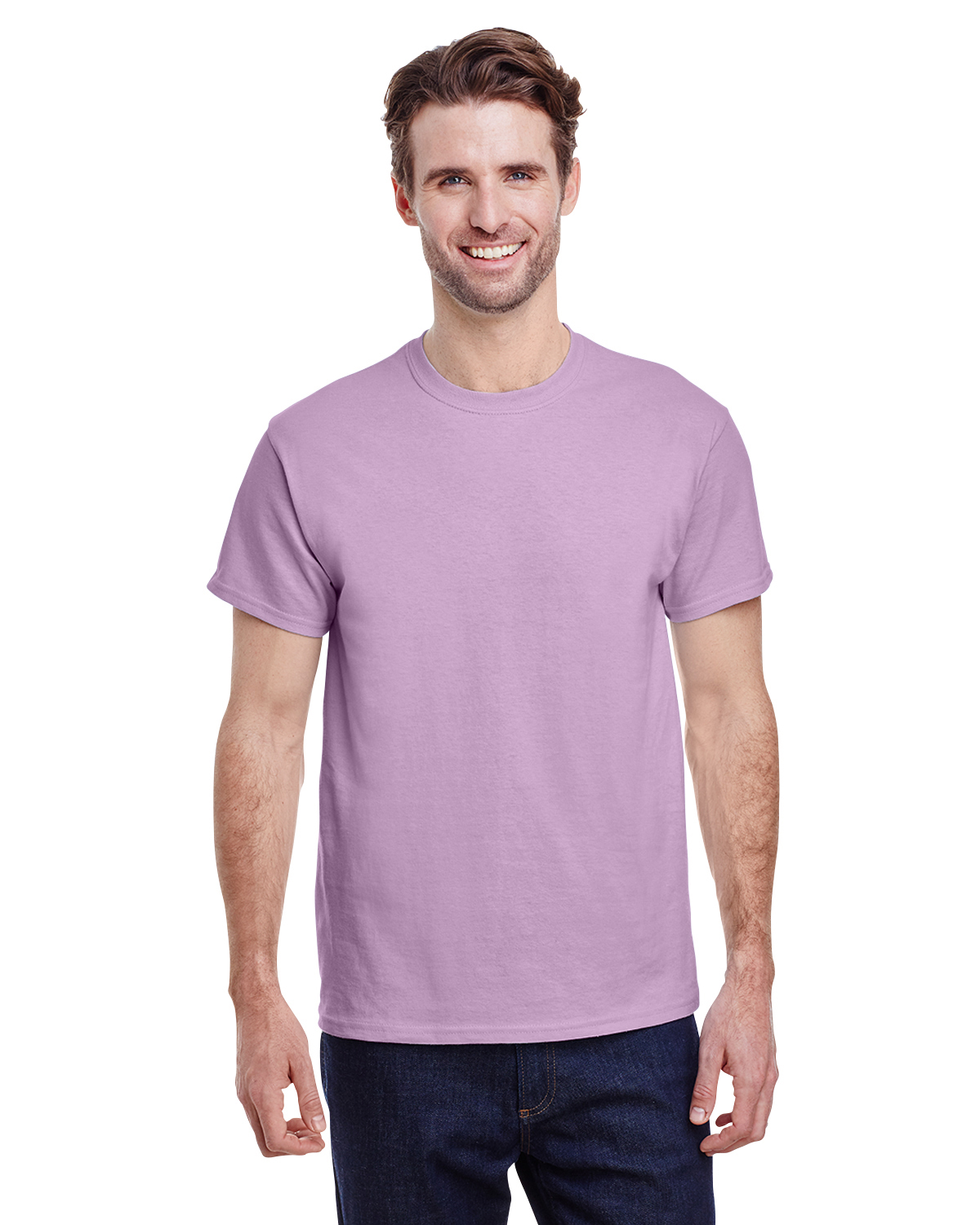 G200 ORCHID FRONT Gildan G200 Adult Ultra Cotton