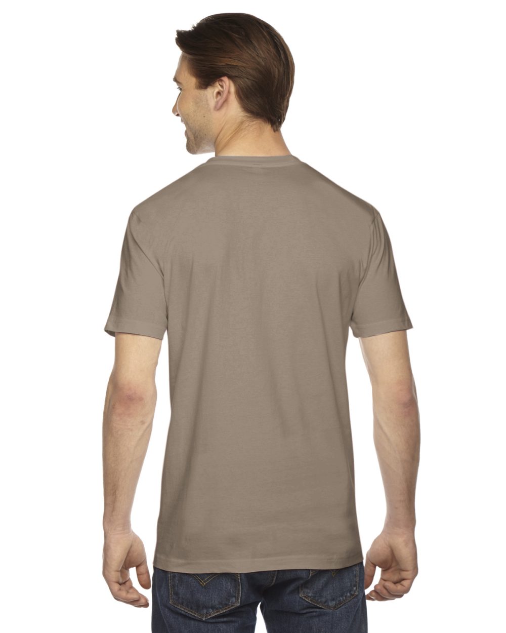 American Apparel 2001W Unisex Fine Jersey Short-Sleeve T-Shirt - Image 2