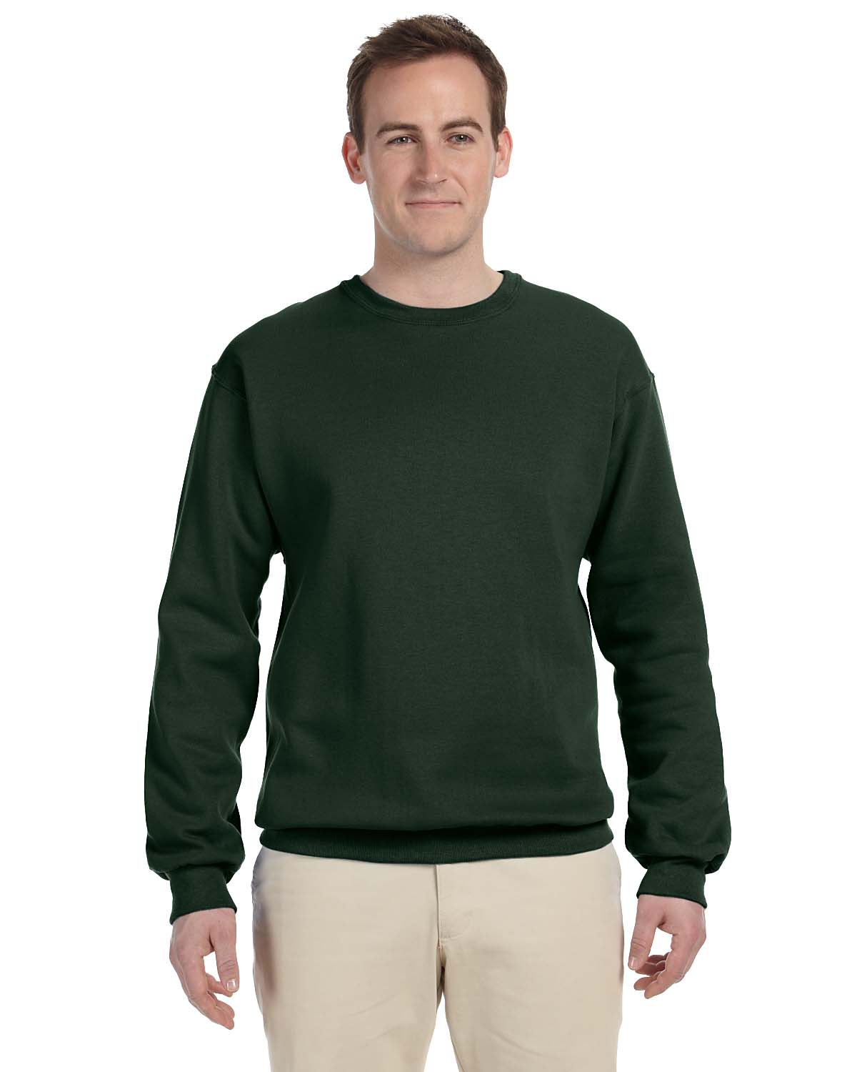 Fruit of the Loom 82300 Adult 12 oz. Supercotton™ Fleece Crew - ACU PLUS