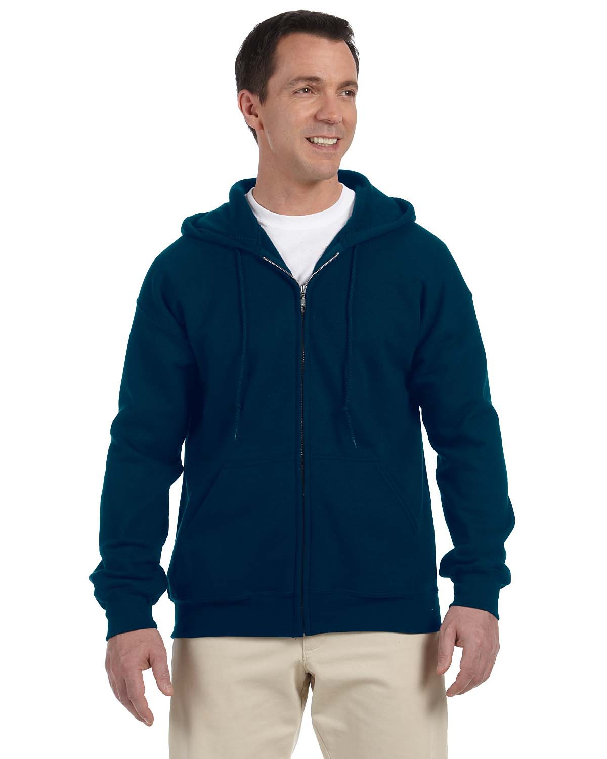 Gildan G126 Adult DryBlend® Adult 9 oz., 50/50 Full-Zip Hood - ACU PLUS