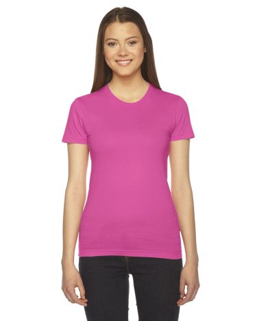 American Apparel 2102W Ladies' Fine Jersey Short-Sleeve T-Shirt