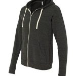 3909 Charcoal-Black Triblend side