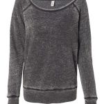 7501 Grey Acid Wash front