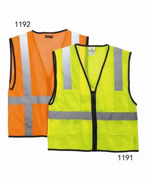 Custom Printed Construction Vests